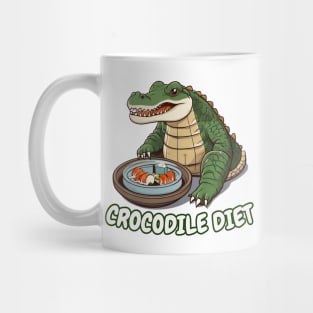 Dim sum crocodile Mug